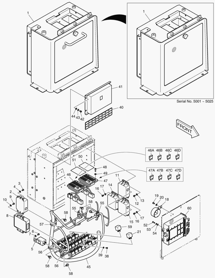 1420 ELECTRIC BOX - FINGER REMOCON [5001~5103]