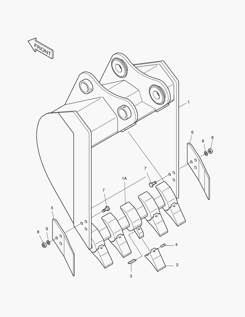 3120 BUCKET ASS`Y-0.175mВі