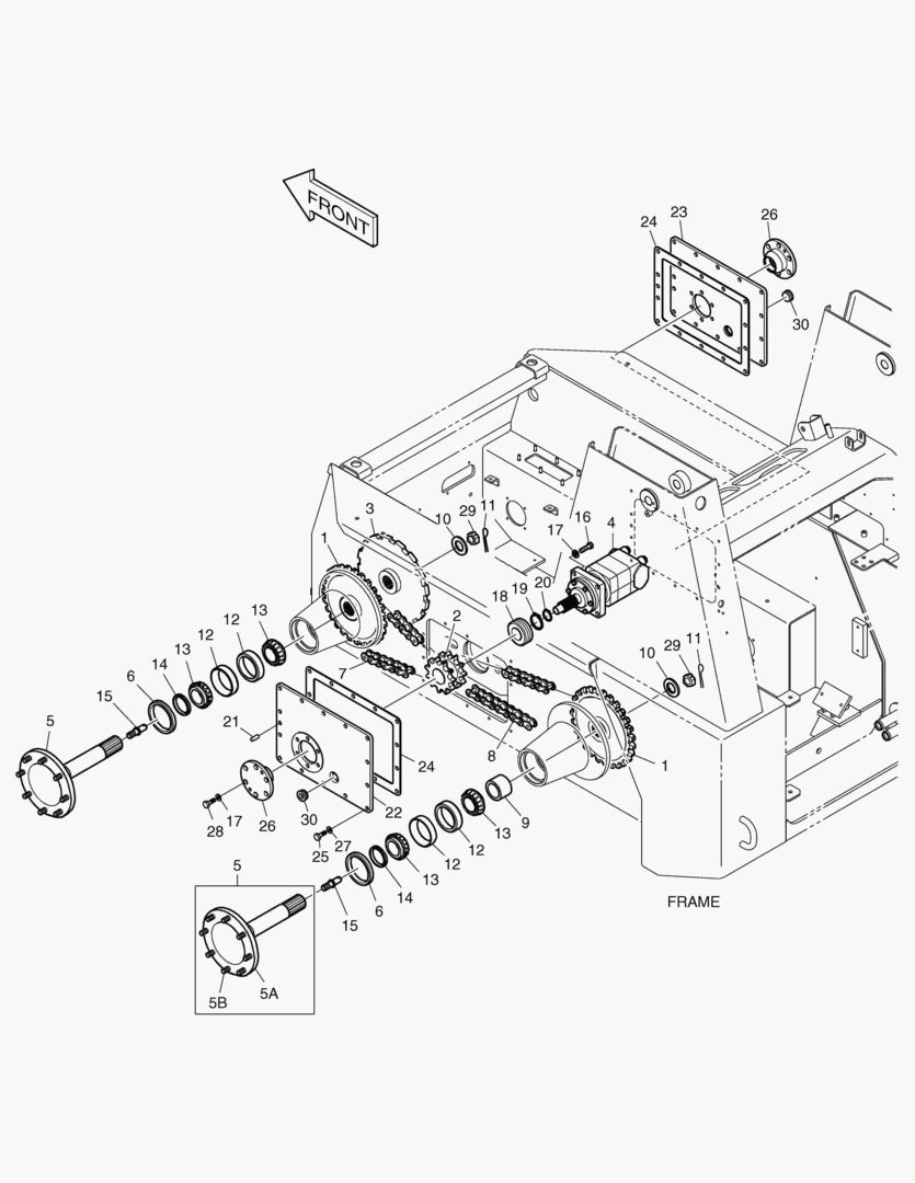 Спецтехника 2190 DRIVE MOTOR [5001~5275]