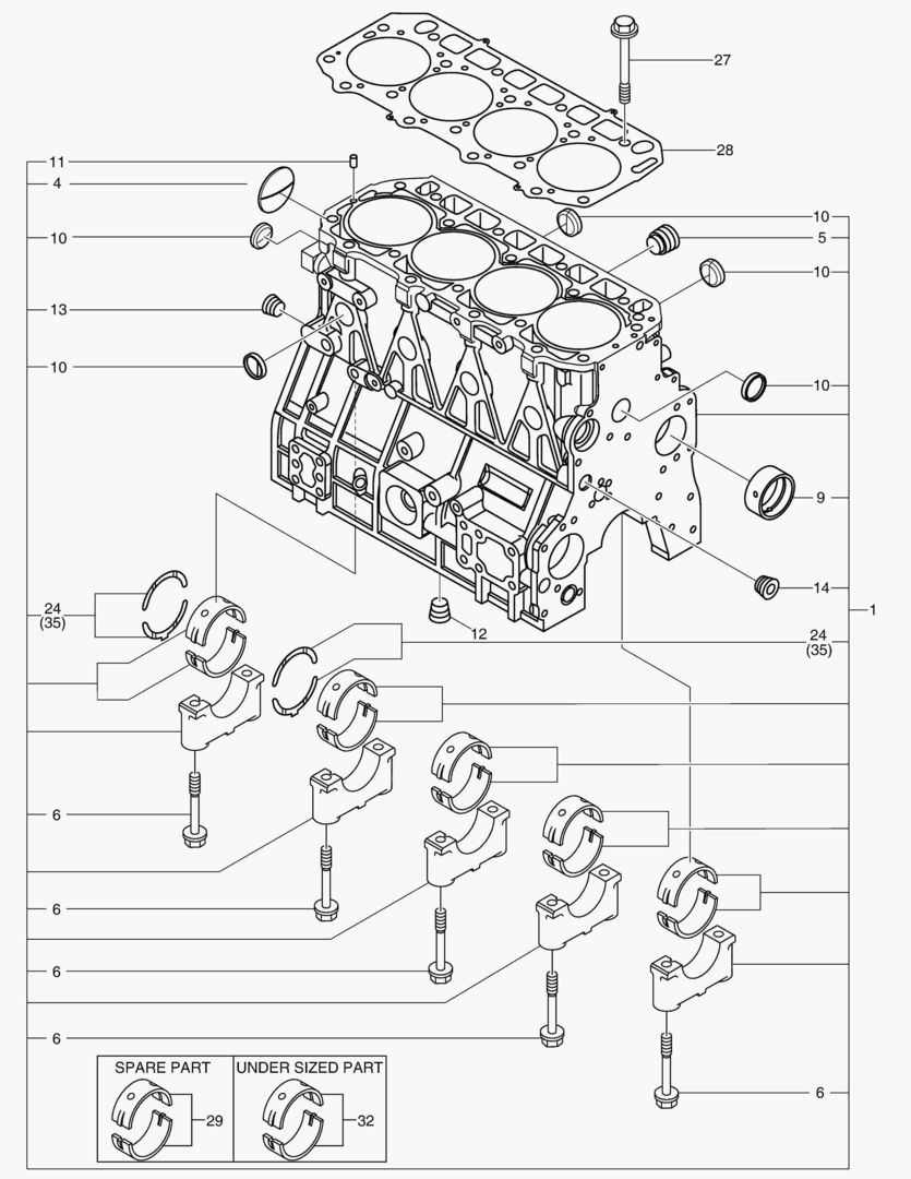 БЛОК ЦИЛИНДРОВ