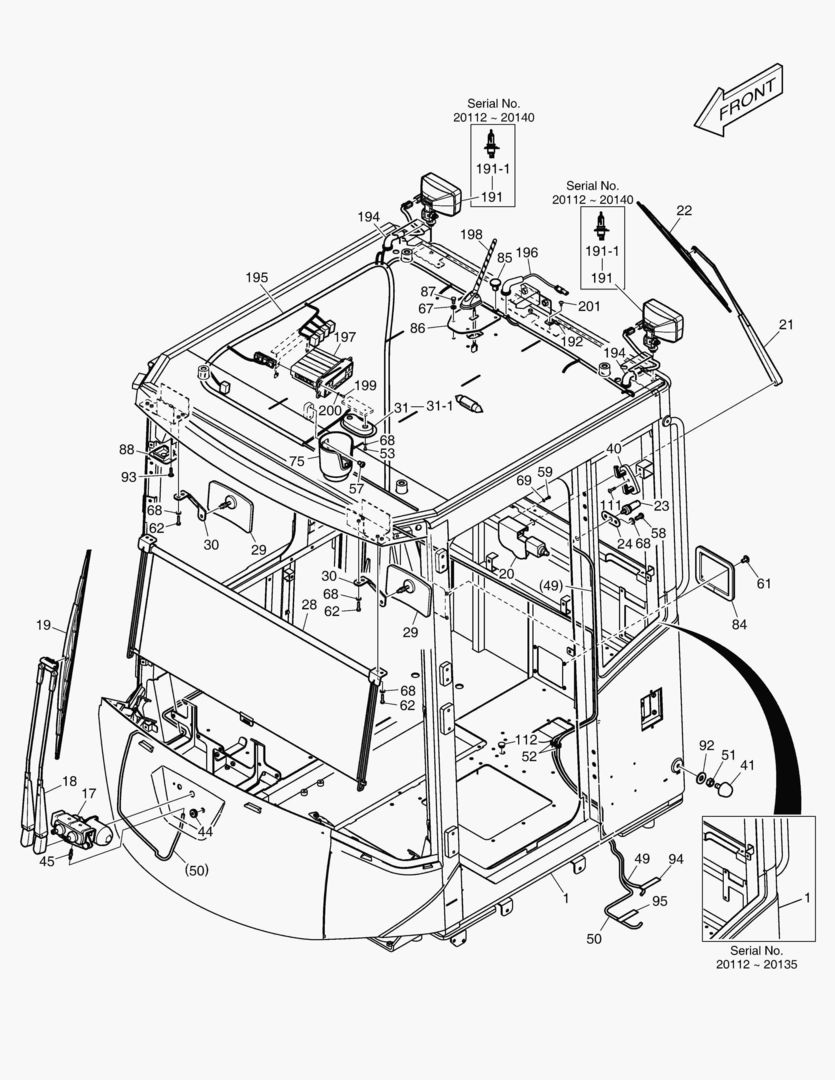 КАБИНА(1) - КОРПУС