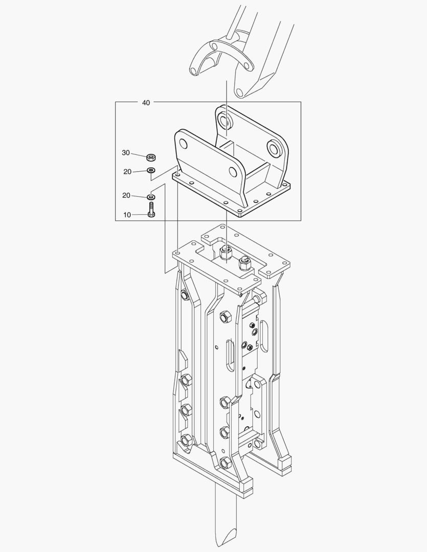 1160 FOR TOP MOUNTING & HOUSING