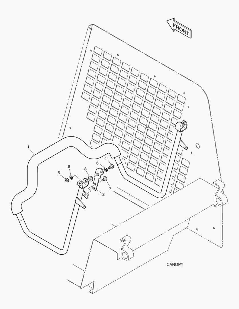 Схема ОПОРА СИДЕНЬЯ - ИТАЛИЯ