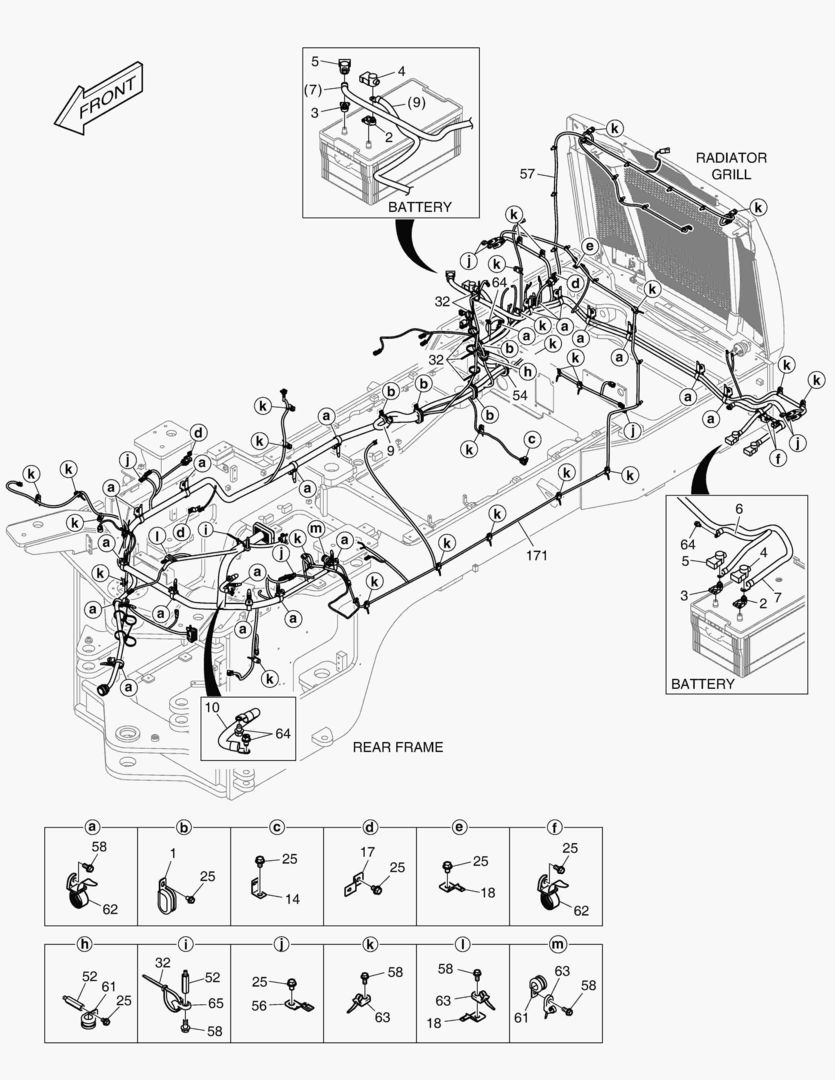 ЭЛЕКТРИЧЕСКИЕ ЗАПЧАСТИ - ПРОВОДКА