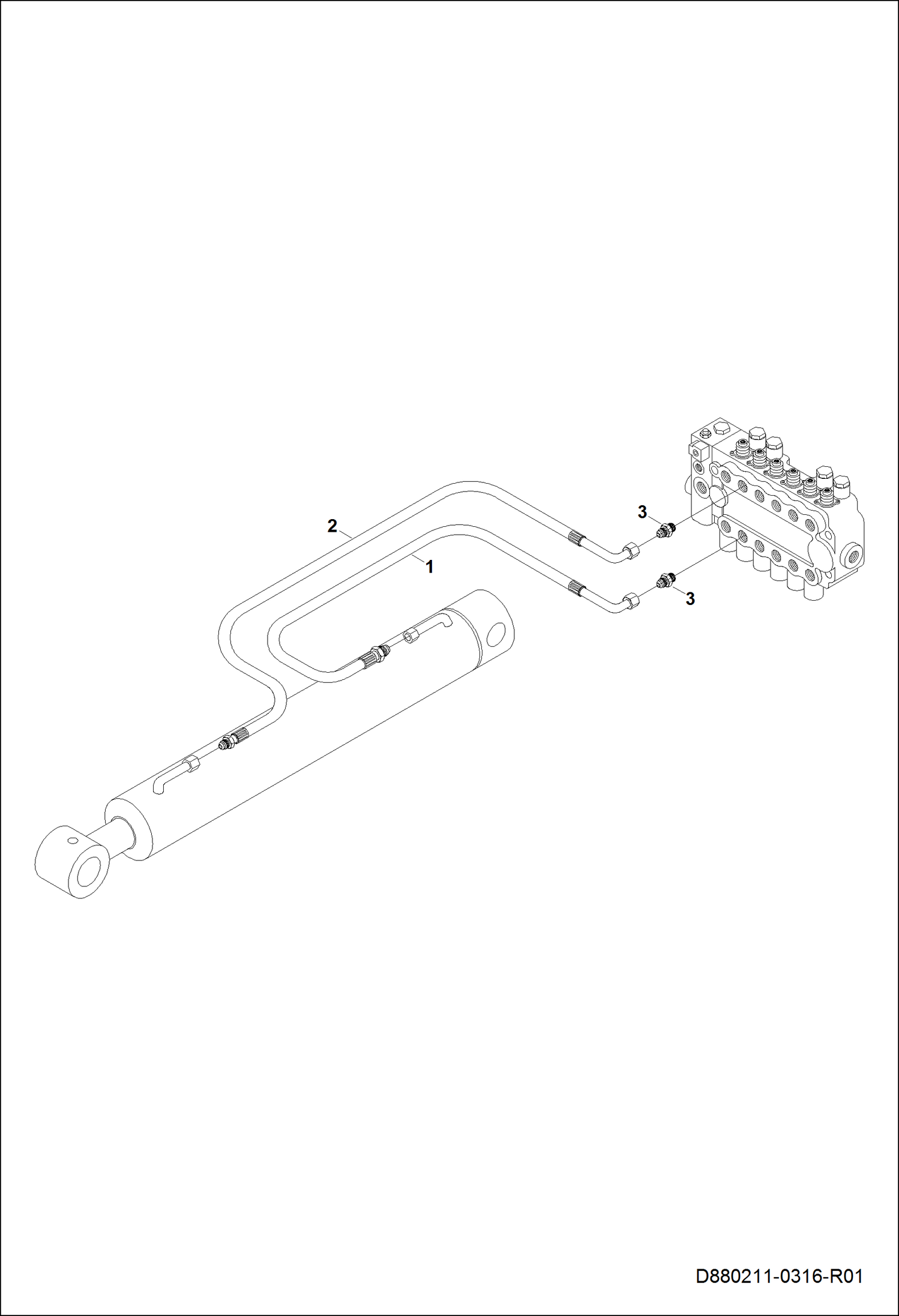 КОНТУР ЦИЛИНДРА РУКОЯТКИ