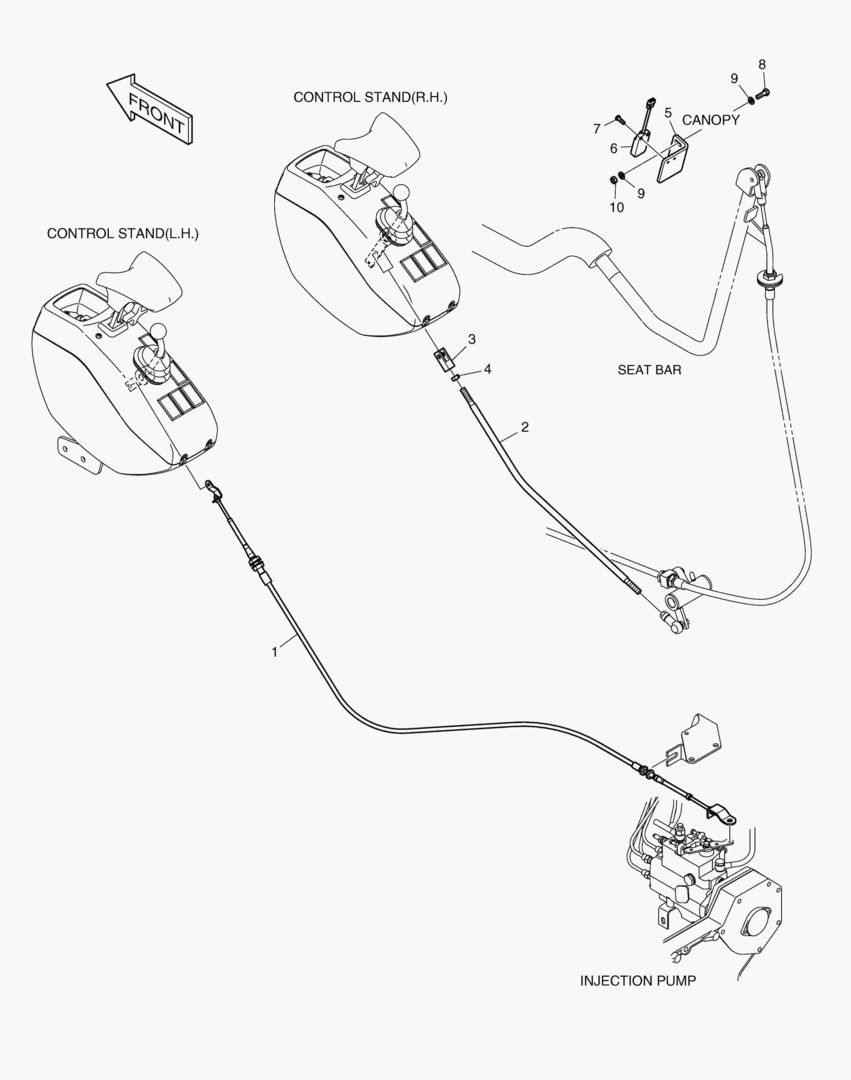 Спецтехника 6520 THROTTLE & PARKING-JOYSTICK - главное фото