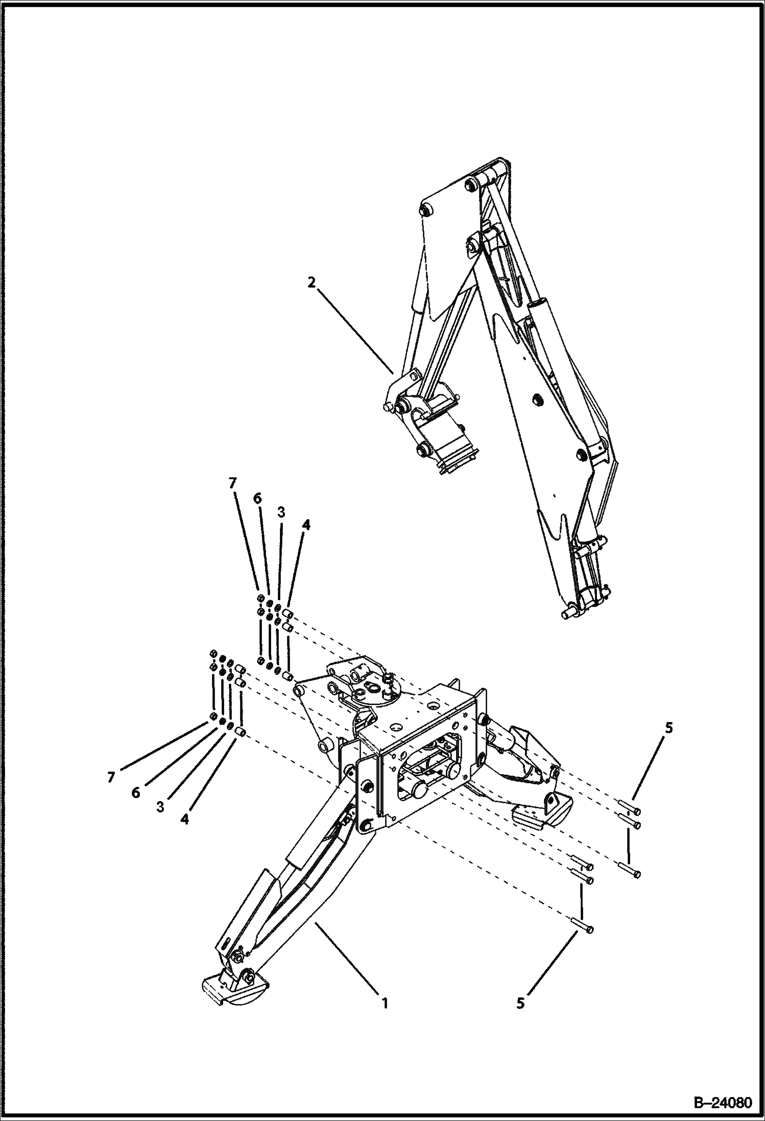 УСТАНОВЛЕННАЯ ПО ЦЕНТРУ ОБРАТНАЯ ЛОПАТА