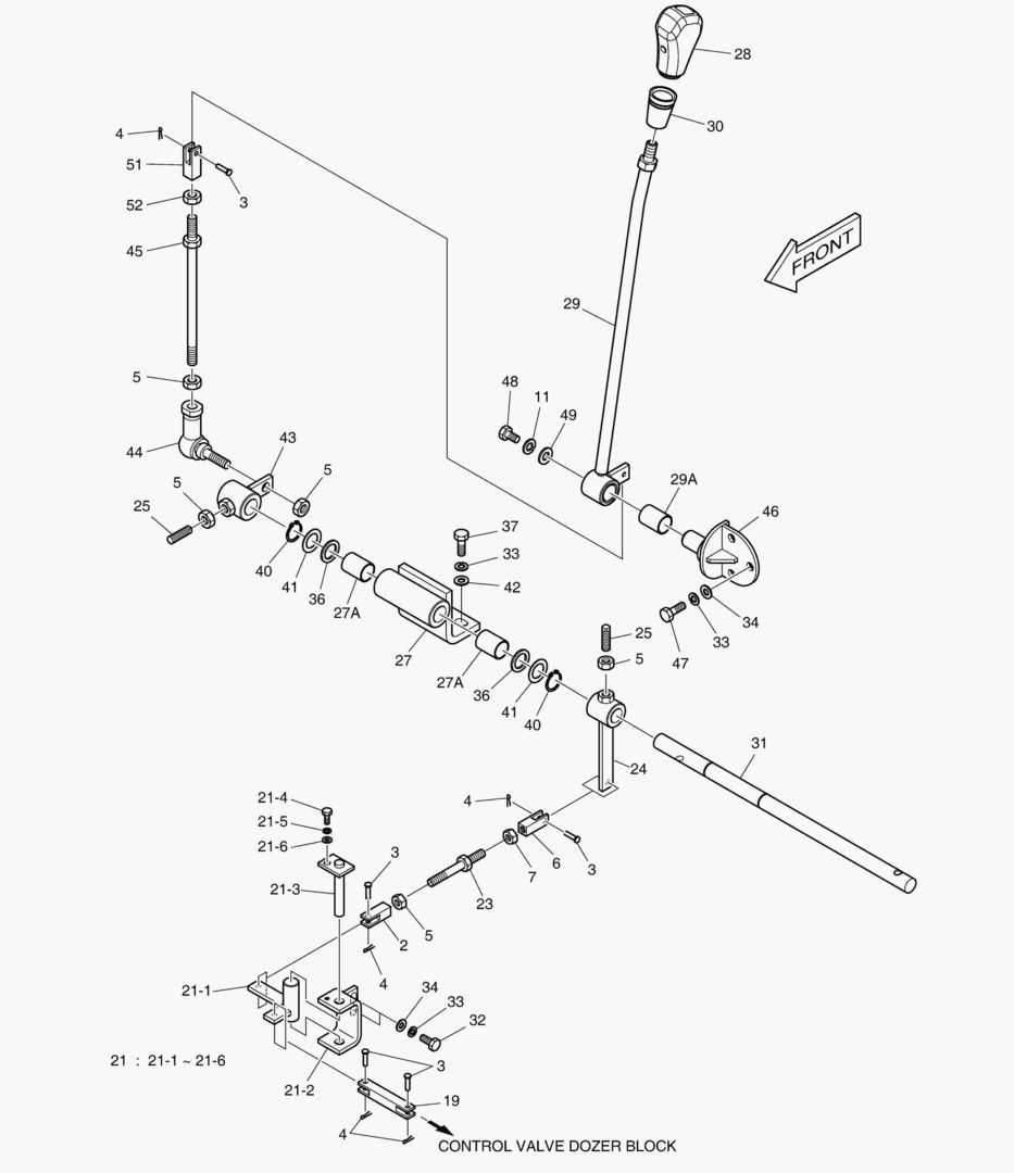 РЫЧАГ - БУЛЬДОЗЕР