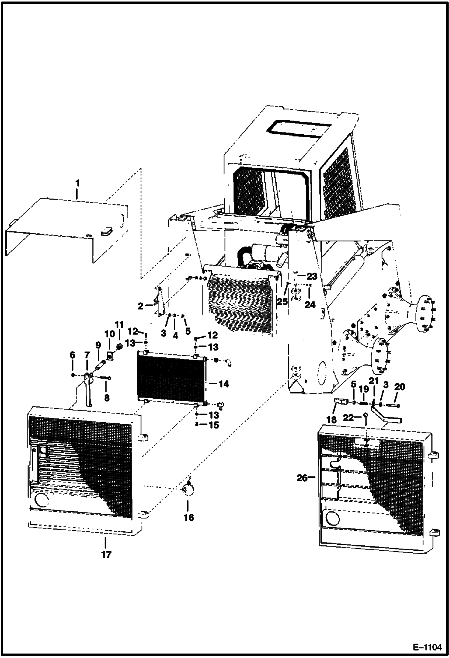 ЗАДНЯЯ ДВЕРЬ И КРЕПЕЖНЫЕ ДЕТАЛИ