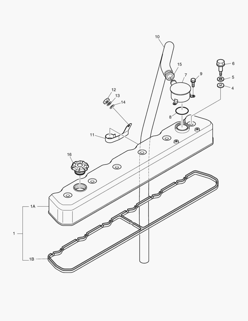 КРЫШКА ГОЛОВКИ ЦИЛИНДРА