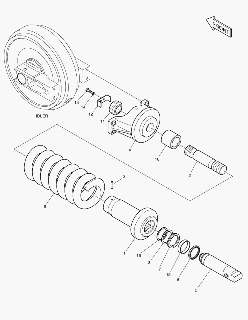 ПРУЖИНЫ ГУСЕНИЦЫ
