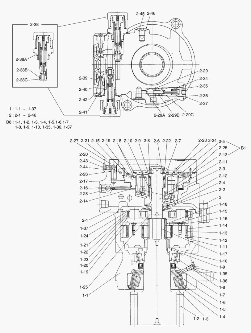 4200 SWING MOTOR [50001~50298]