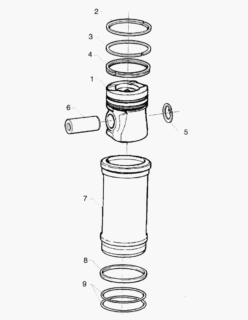 Спецтехника G010-27 REPAIR KIT; PISTON AND CYLINDER - главное фото