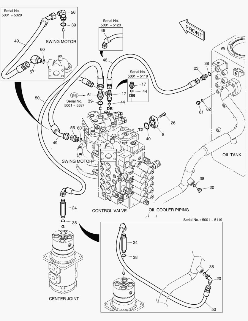ТУБОПРОВОД МАСЛЯНОГО РАДИАТОРА(2)