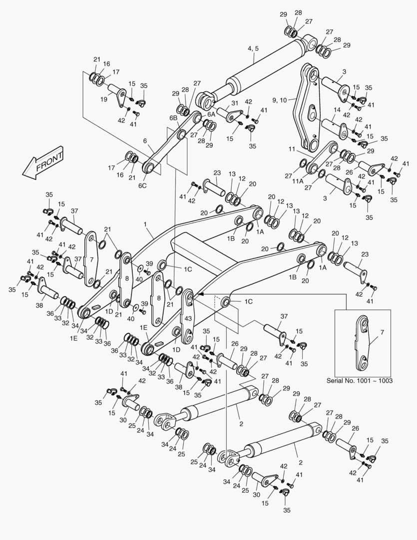 РУКОЯТЬ ПОГРУЗЧИКА