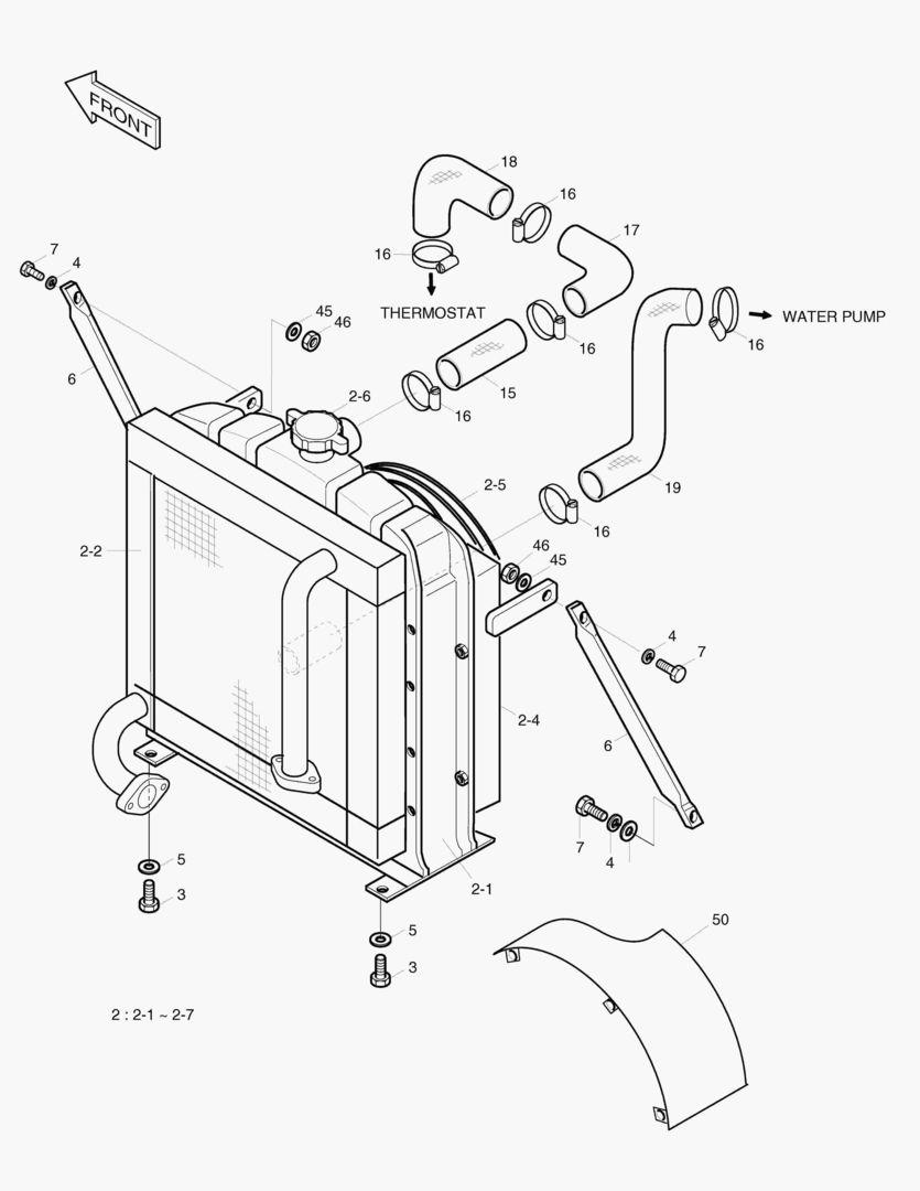 1140 RADIATOR & OIL COOLER