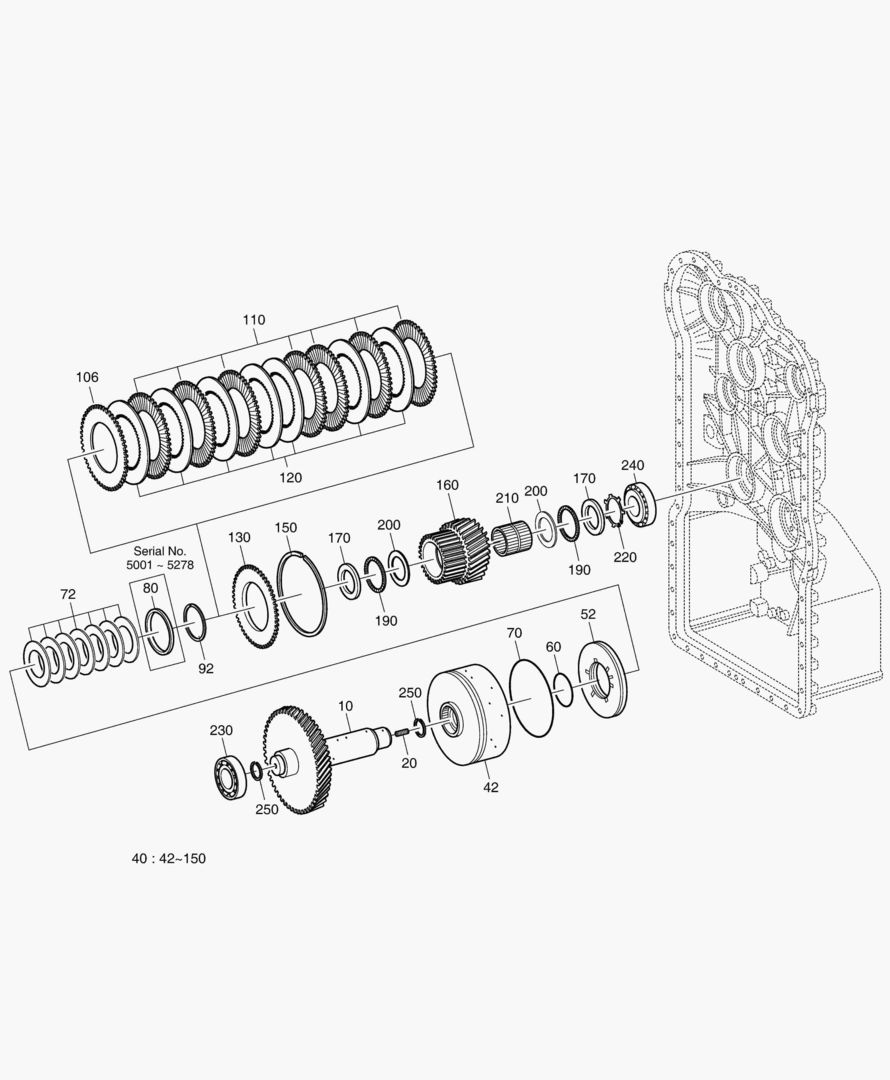 Спецтехника СЦЕПЛЕНИЕ - K2 - ТРАНСМИССИЯ