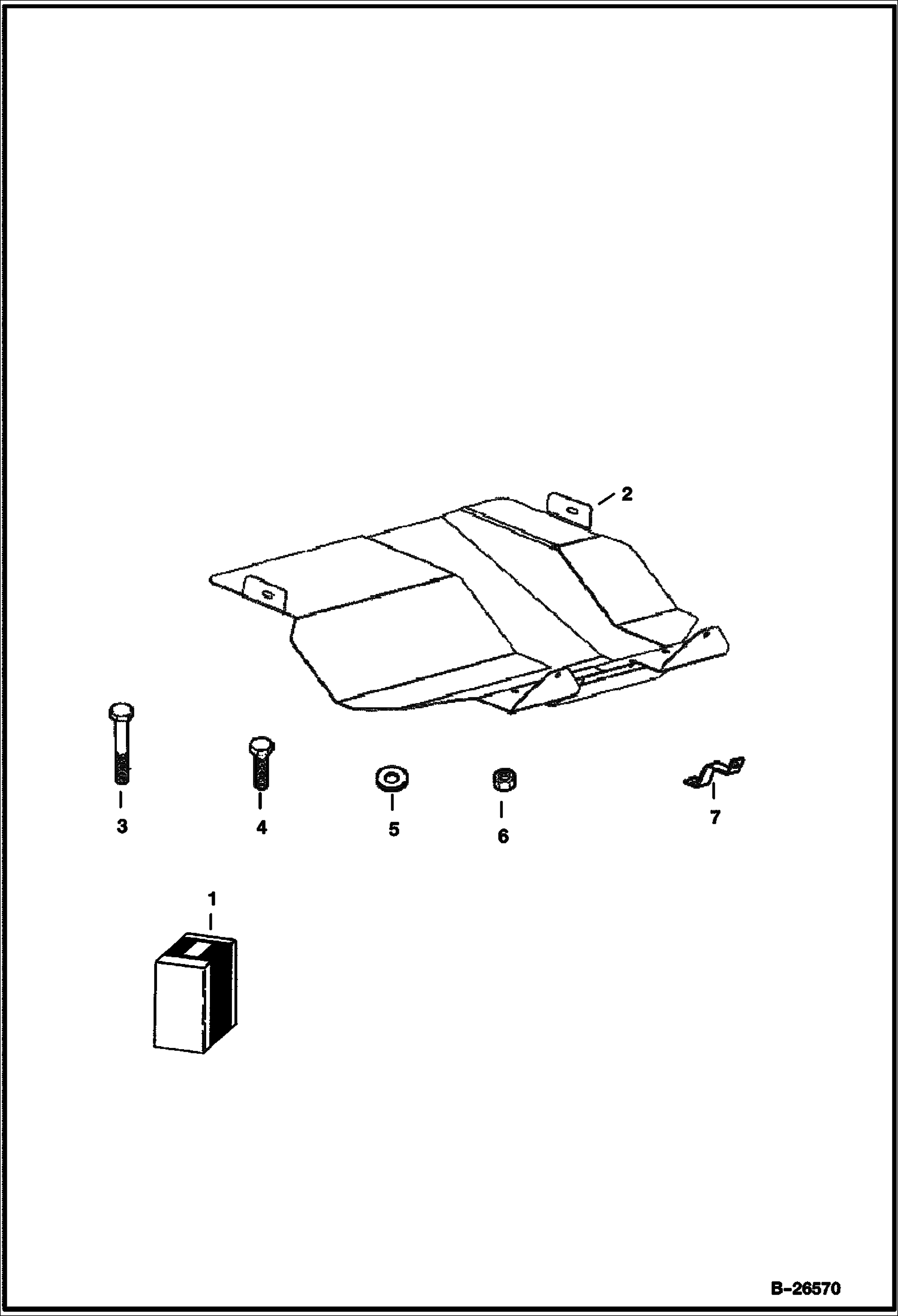 КОМПЛЕКТ ЗАЩИТЫ ДНИЩА ЗАДНЕГО МОСТА