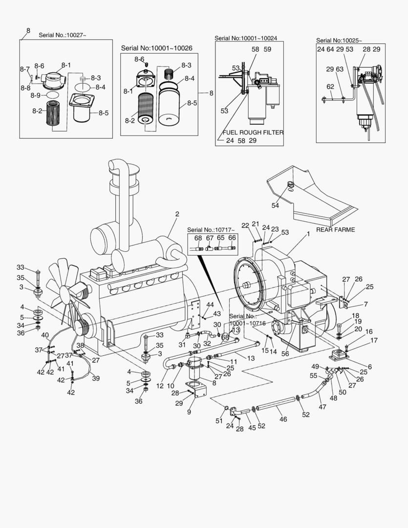 Спецтехника 1110 ENGINE & TRANSMISSION ASS`Y - главное фото