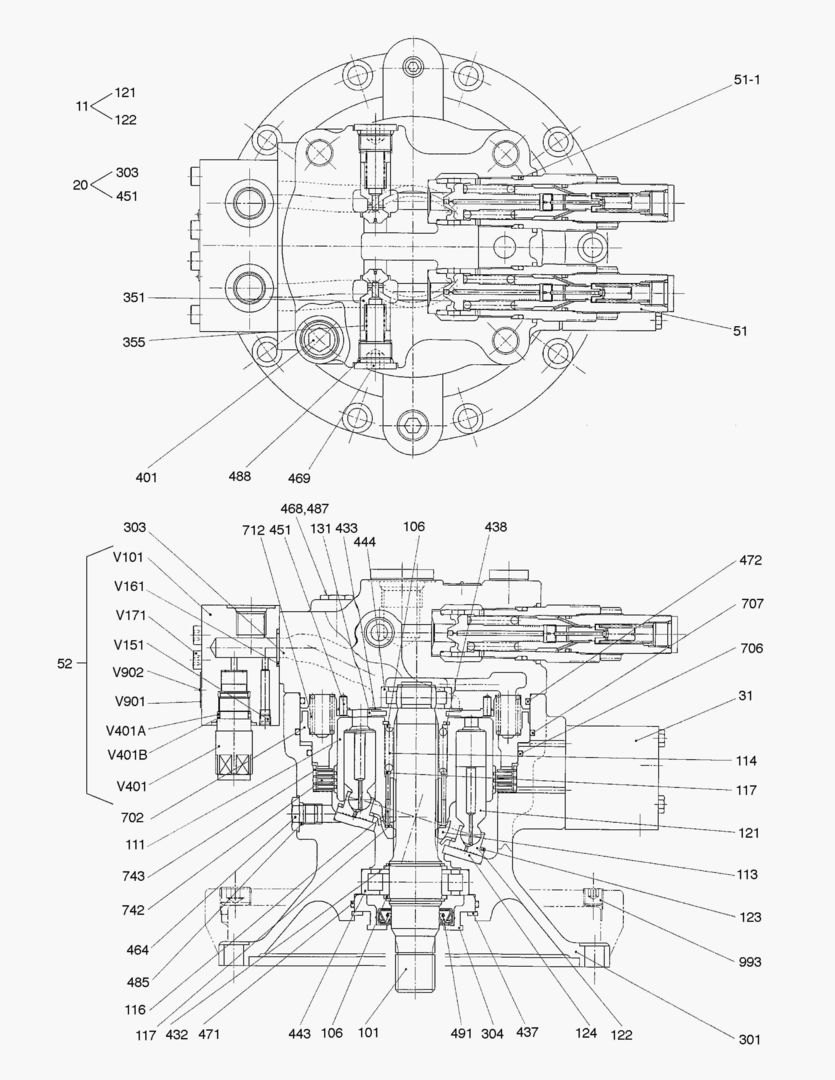 Спецтехника 4240 SWING MOTOR [1~700] - главное фото