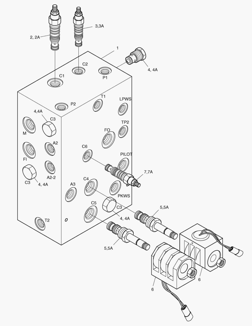 3480 BRAKE & PILOT SUPPLY VALVE
