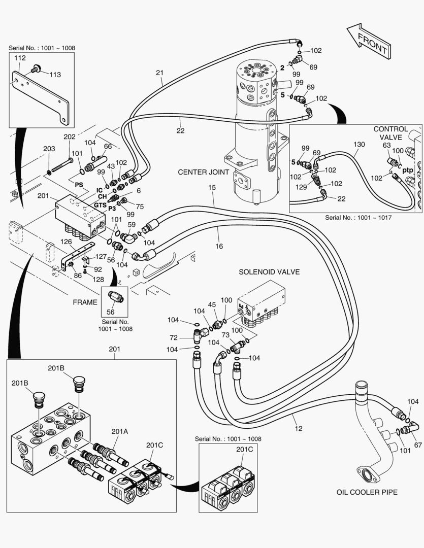ТРУБОПРОВОД СЕРВОУПРАВЛЕНИЯ(3)