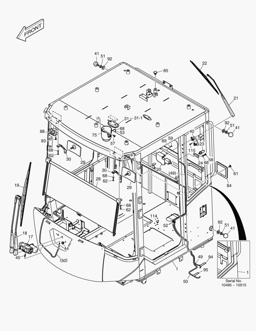 КАБИНА(1) - КОРПУС