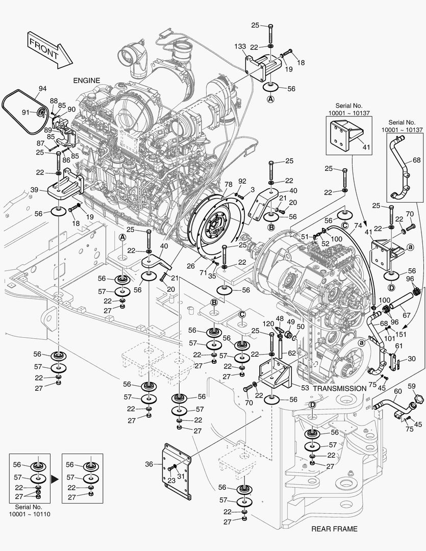 МОНТАЖ ДВИГАТЕЛЯ(2)
