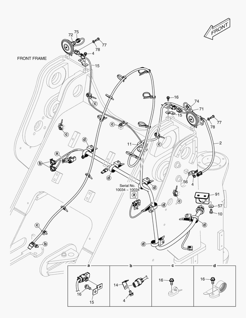 ЭЛЕКТРИЧЕСКИЕ ЗАПЧАСТИ - ФРОНТАЛЬНЫЙ