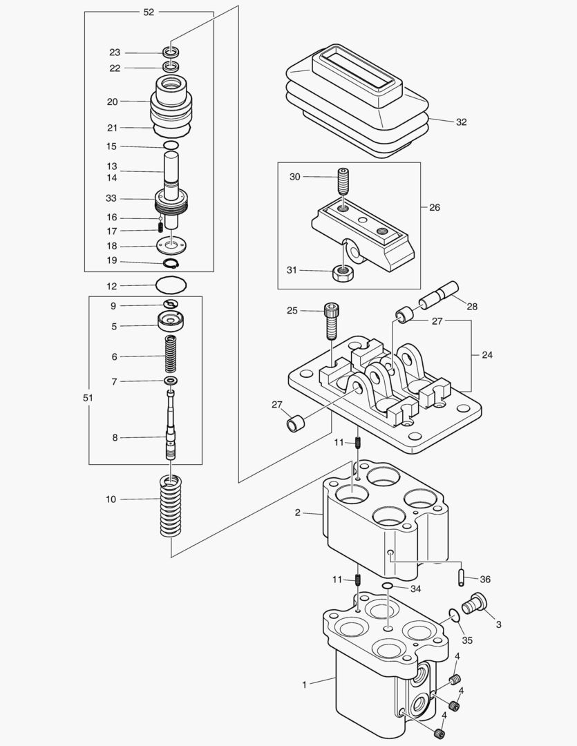 Спецтехника 4210 PEDAL VALVE
