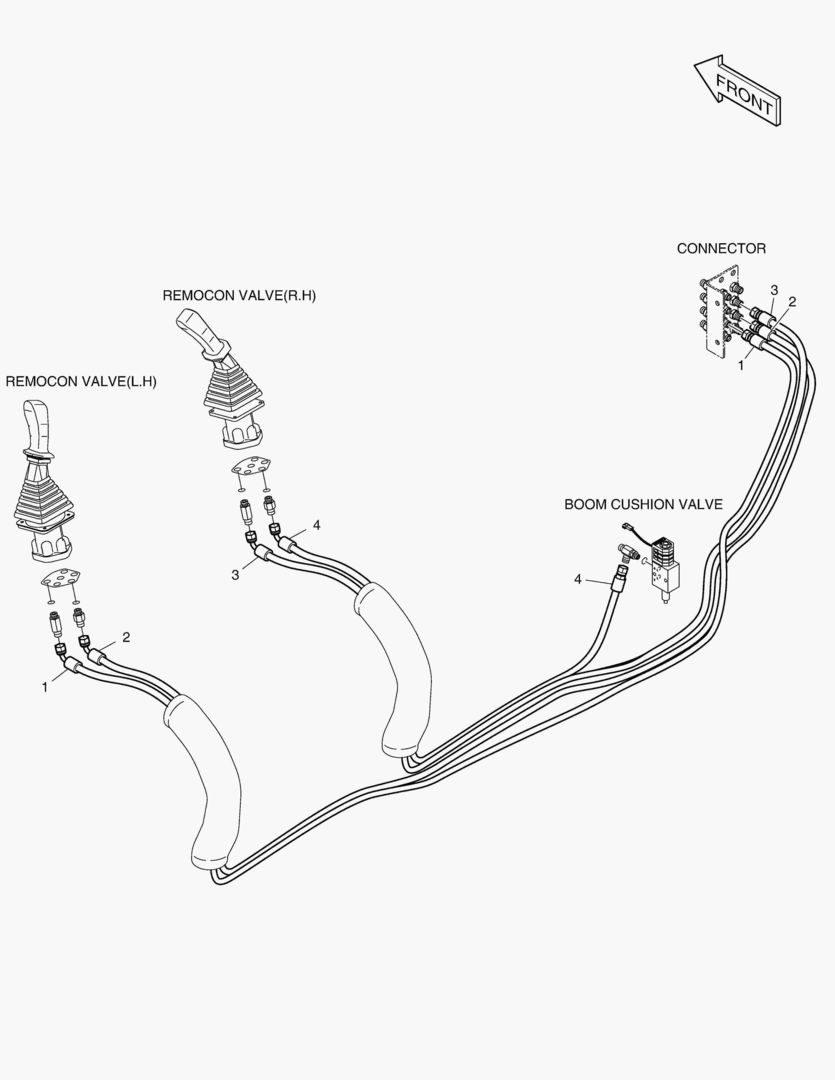 ТРУБОПРОВОД СЕРВОУПРАВЛЕНИЯ(8)