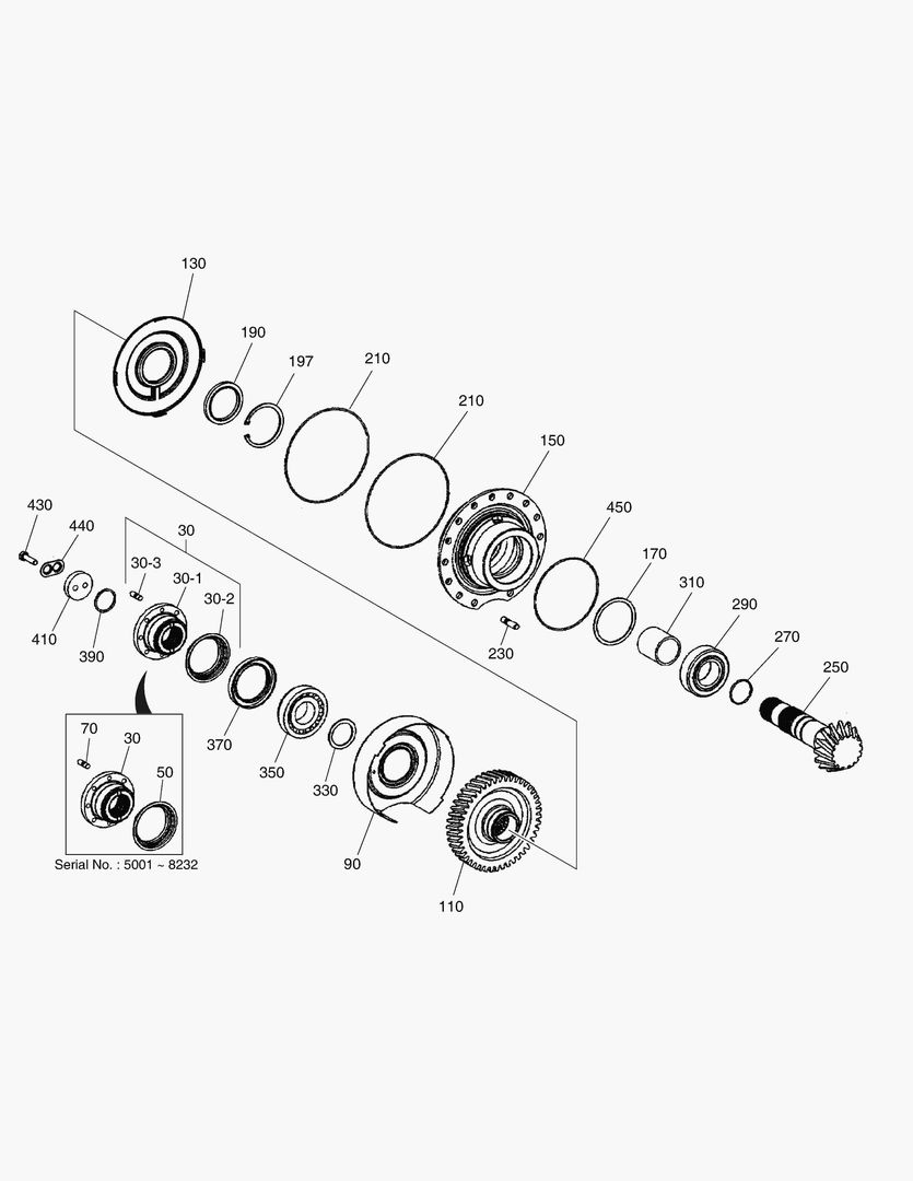ВТОРИЧНЫЙ ВАЛ - ВЫЛЕТ