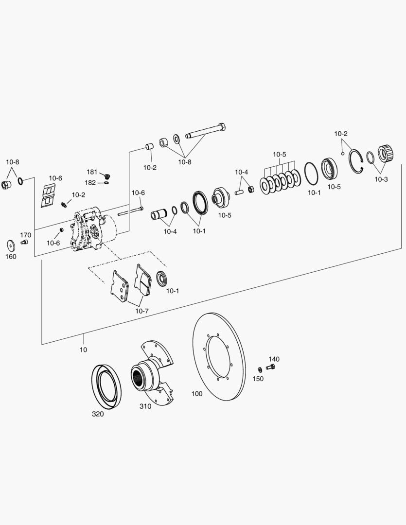Схема 3201 PARKING BRAKE - TRANSMISSION [3924~]