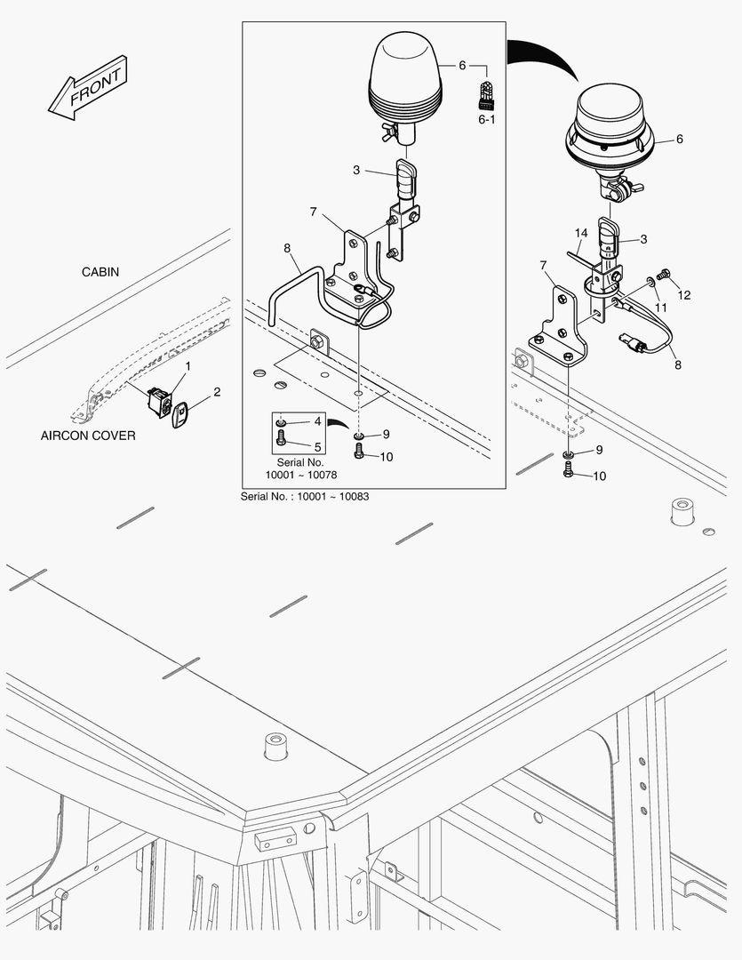 5270 ROTATING BEACON