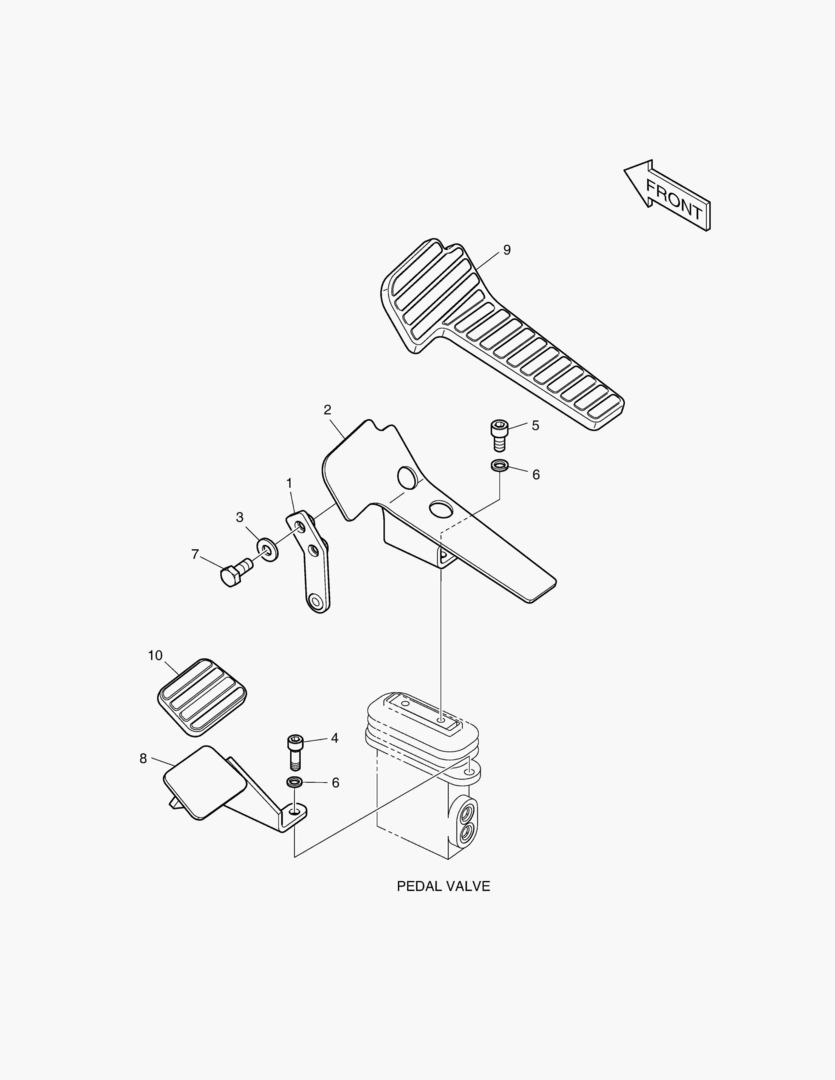 6960 PEDAL - ROTATING OR ARTI [5001~5226]