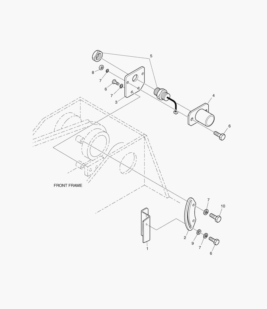 УДАРНАЯ РУКОЯТЬ ПОДЪЕМА В СБОРЕ