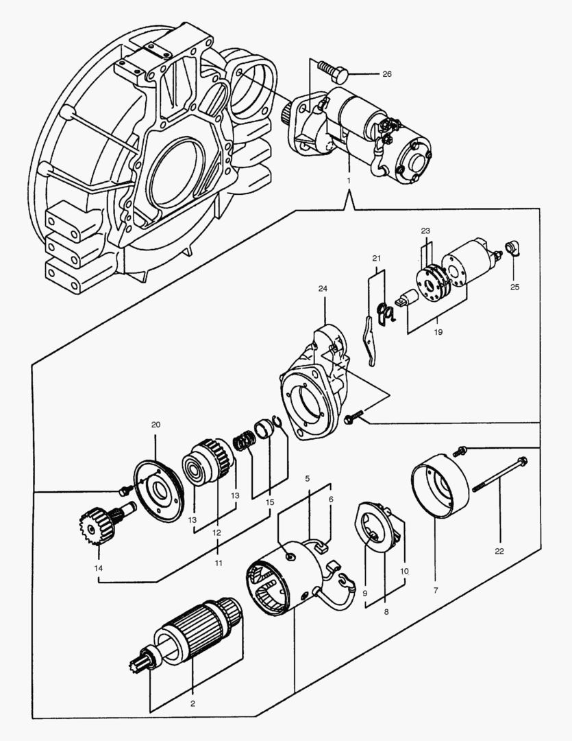 СТАРТЕРНЫЙ МОТОР