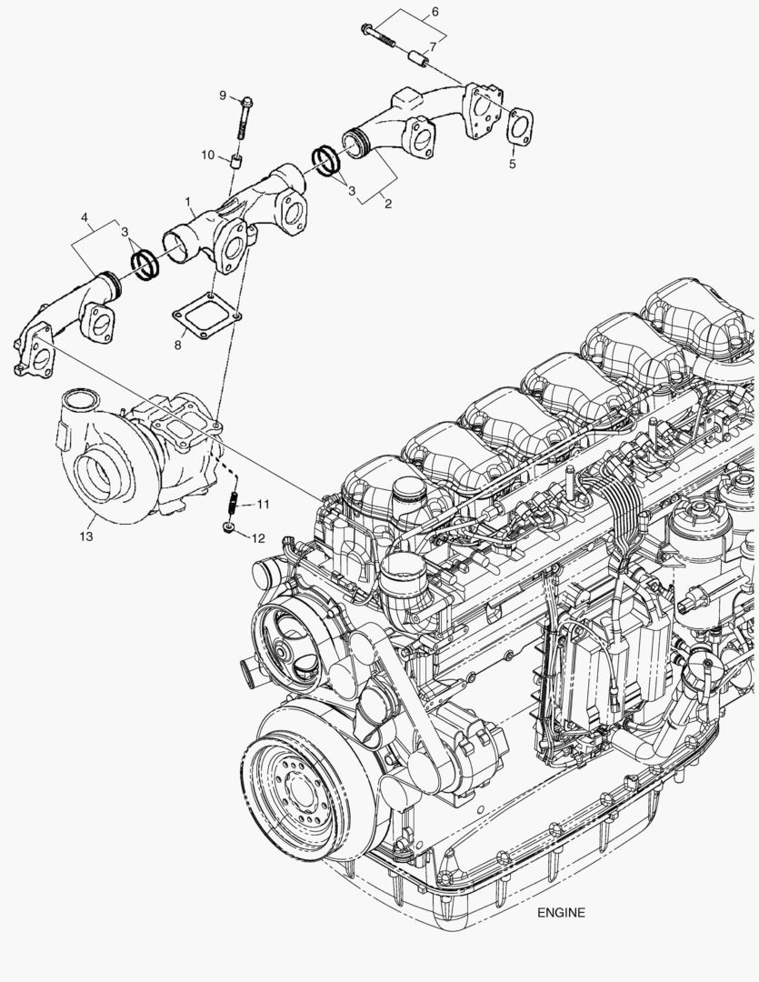 026 EXHAUST MANIFOLD
