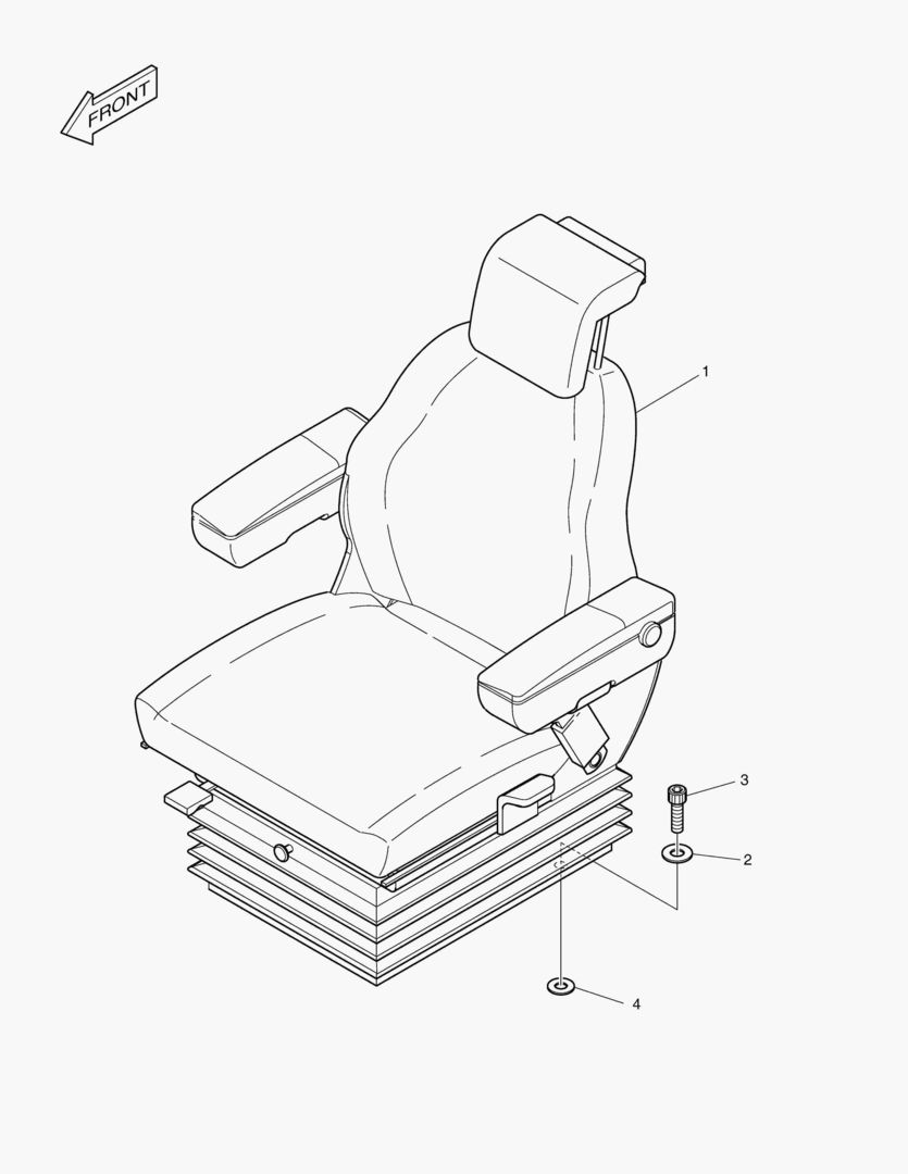 Спецтехника 5510 SEAT ASS`Y [10001~10673]