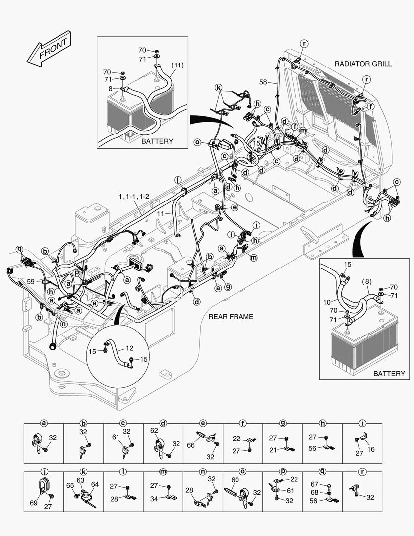 ЭЛЕКТРИЧЕСКИЕ ЗАПЧАСТИ - ПРОВОДКА