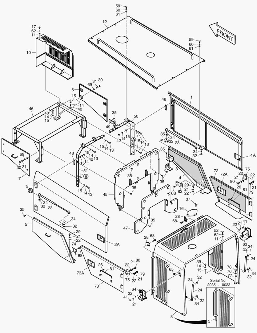 1402 ENGINE COVER [2035~]