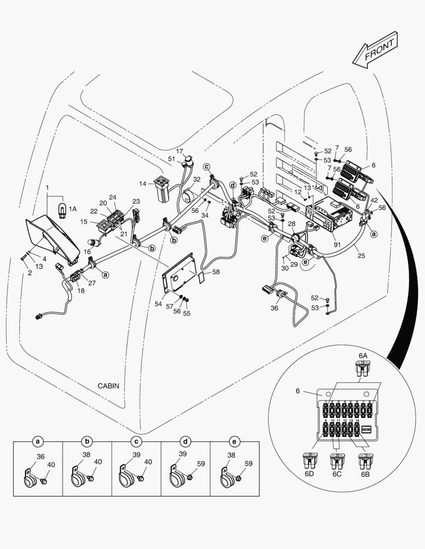 1720 ELECTRIC PARTS - CABIN [5001~5249]