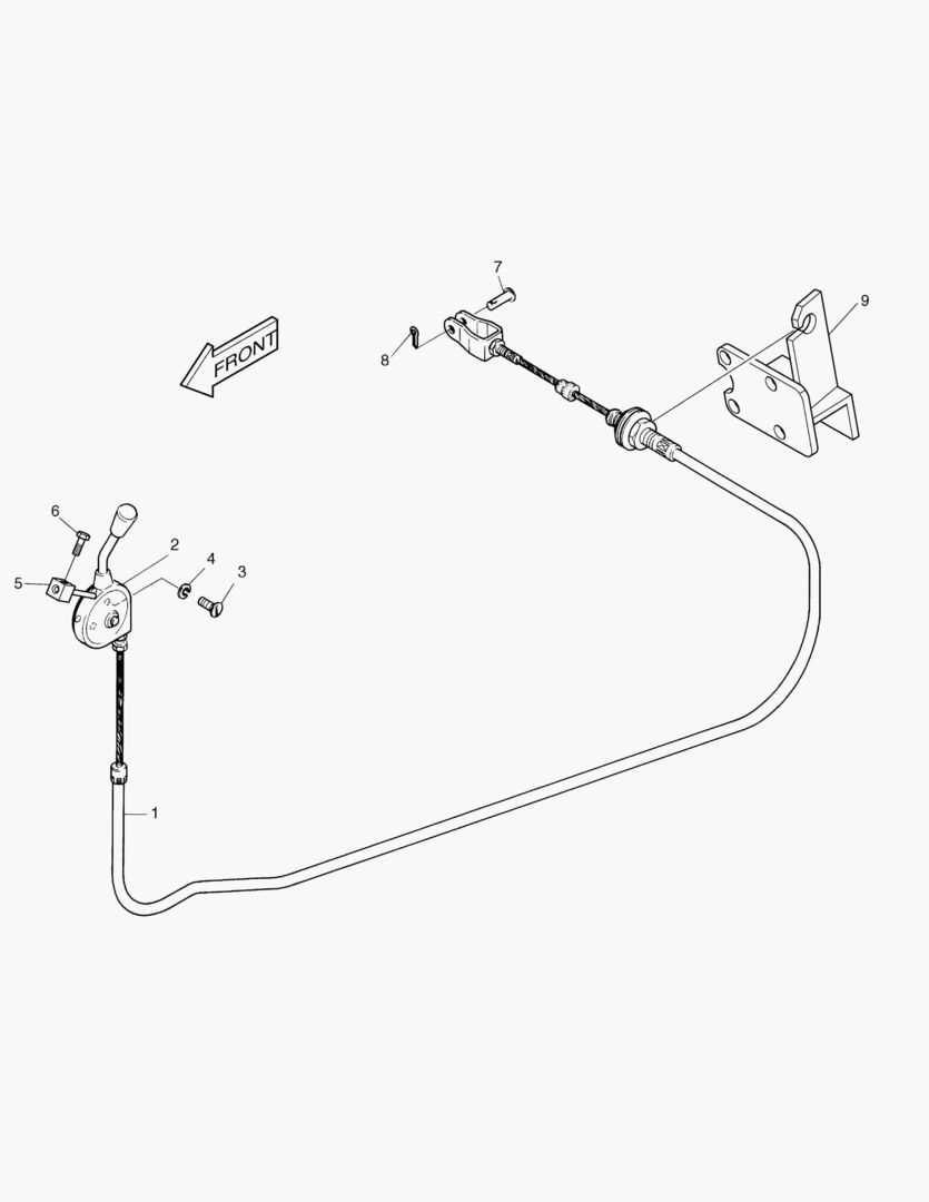 РЫЧАГ УПРАВЛЕНИЯ ДВИГАТЕЛЕМ