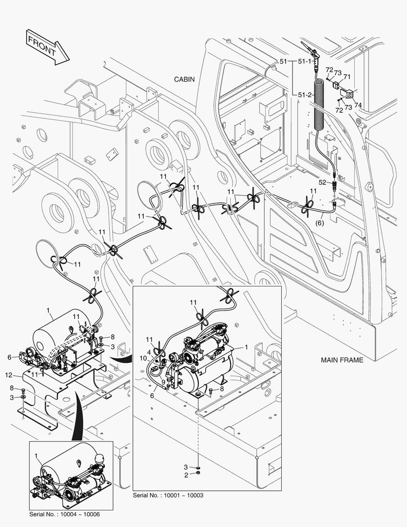 МОНТАЖ ВОЗДУШНОГО КОМПРЕССОРА