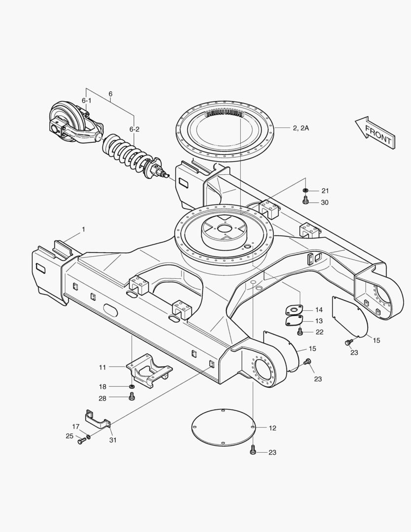 РАМА ГУСЕНИЦЫ