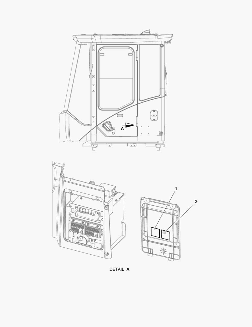 ПРЕДУПРЕЖДАЮЩАЯ ТАБЛИЧКА - БЛОК ПЛАВКИХ ПРЕДОХРАНИТЕЛЕЙ