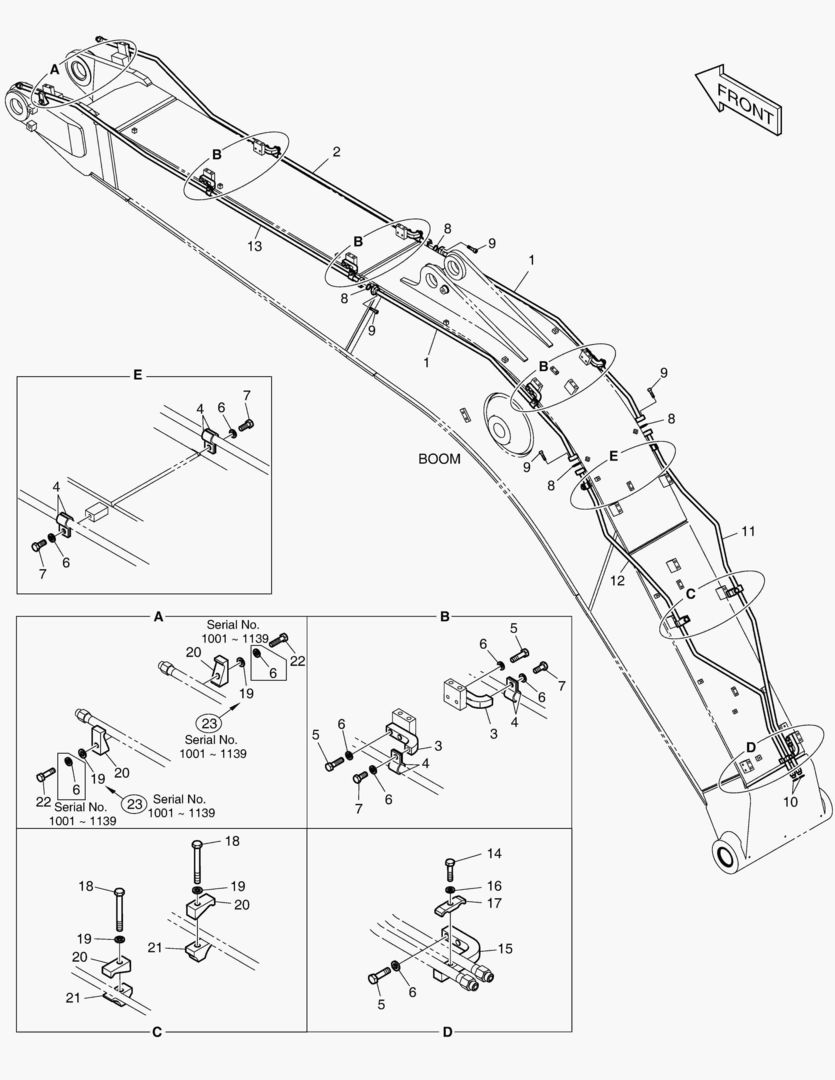 ГИДРОСИСТЕМА СТРЕЛЫ-ВРАЩЕНИЕ