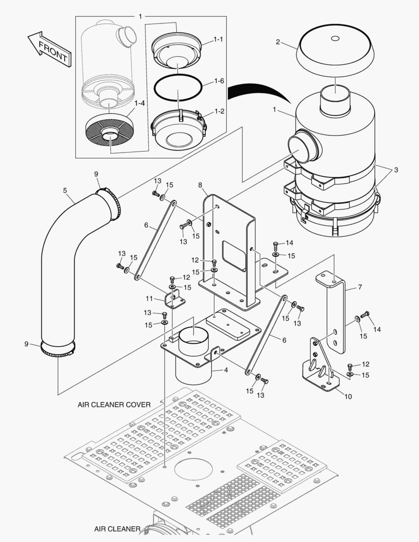 ВОЗДУХООЧИСТИТЕЛЬ - НЕФТЯНАЯ СМАЗКА