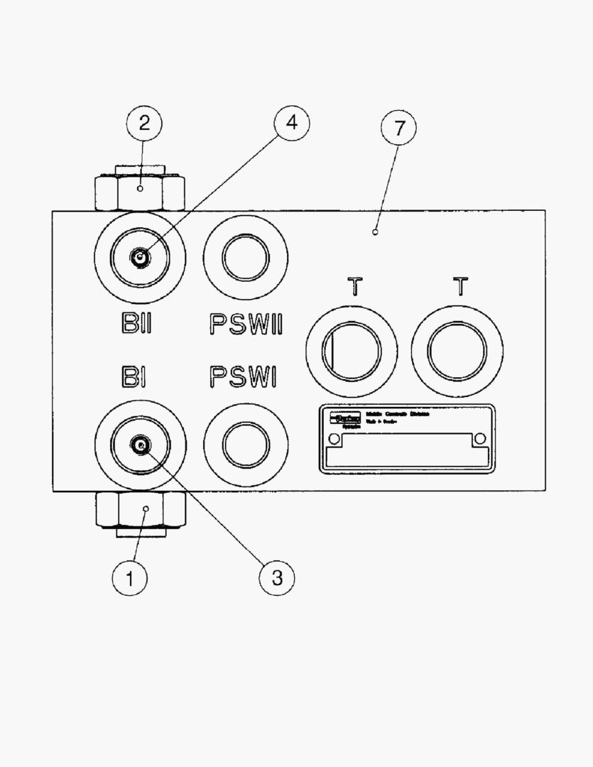 Спецтехника G190-84A ACCUMULATOR CONNECTOR BLOCK [810053~] - главное фото