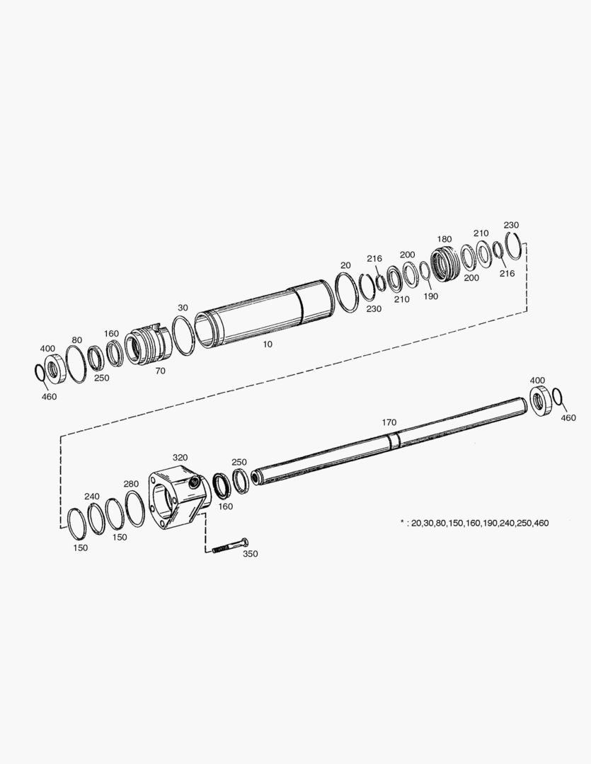 Спецтехника 4620 STEERING GEAR-FRONT AXLE [1001~1630]